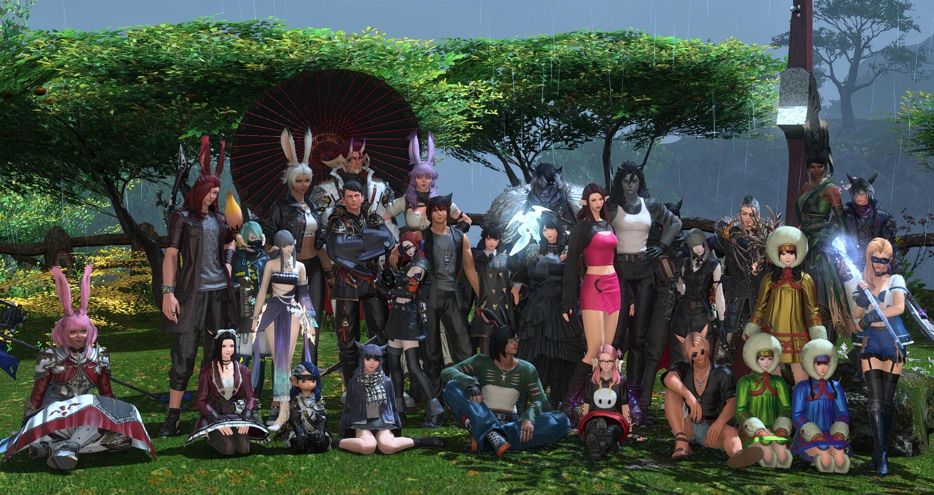 Discovery splash banner for FFXIV - UK Discord server