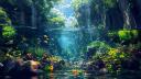 Discovery splash banner for 『 Lycoresis 』Lăng Sương nghĩa đoàn Discord server