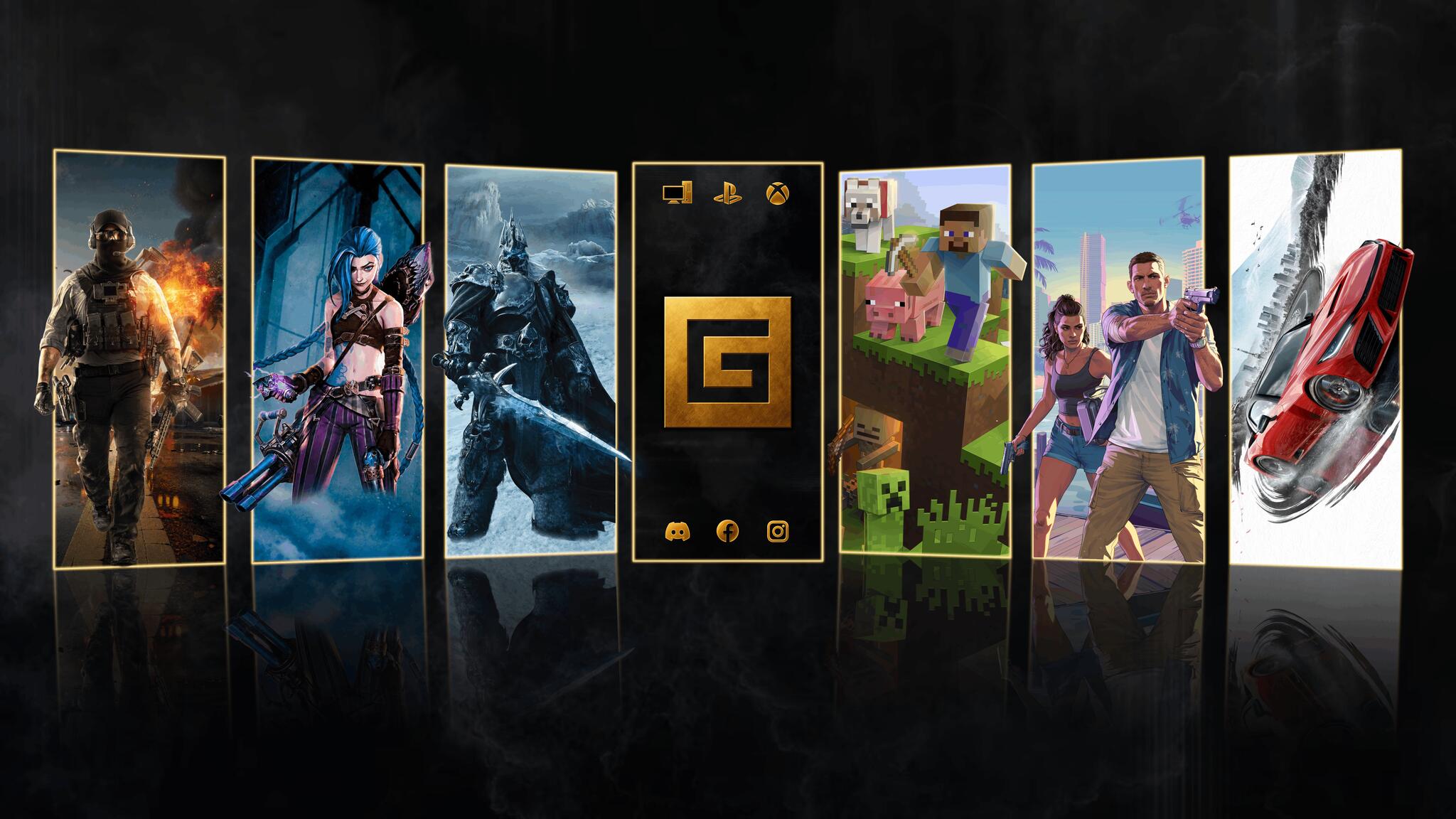 Discovery splash banner for GamerHub CZ/SK Discord server