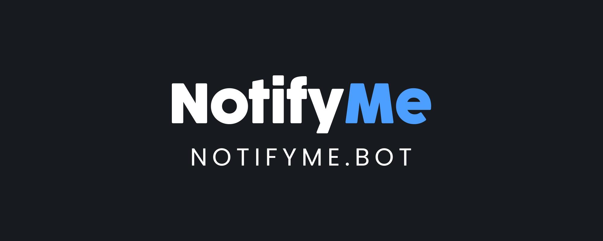 Discovery splash banner for NotifyMe Support Discord server