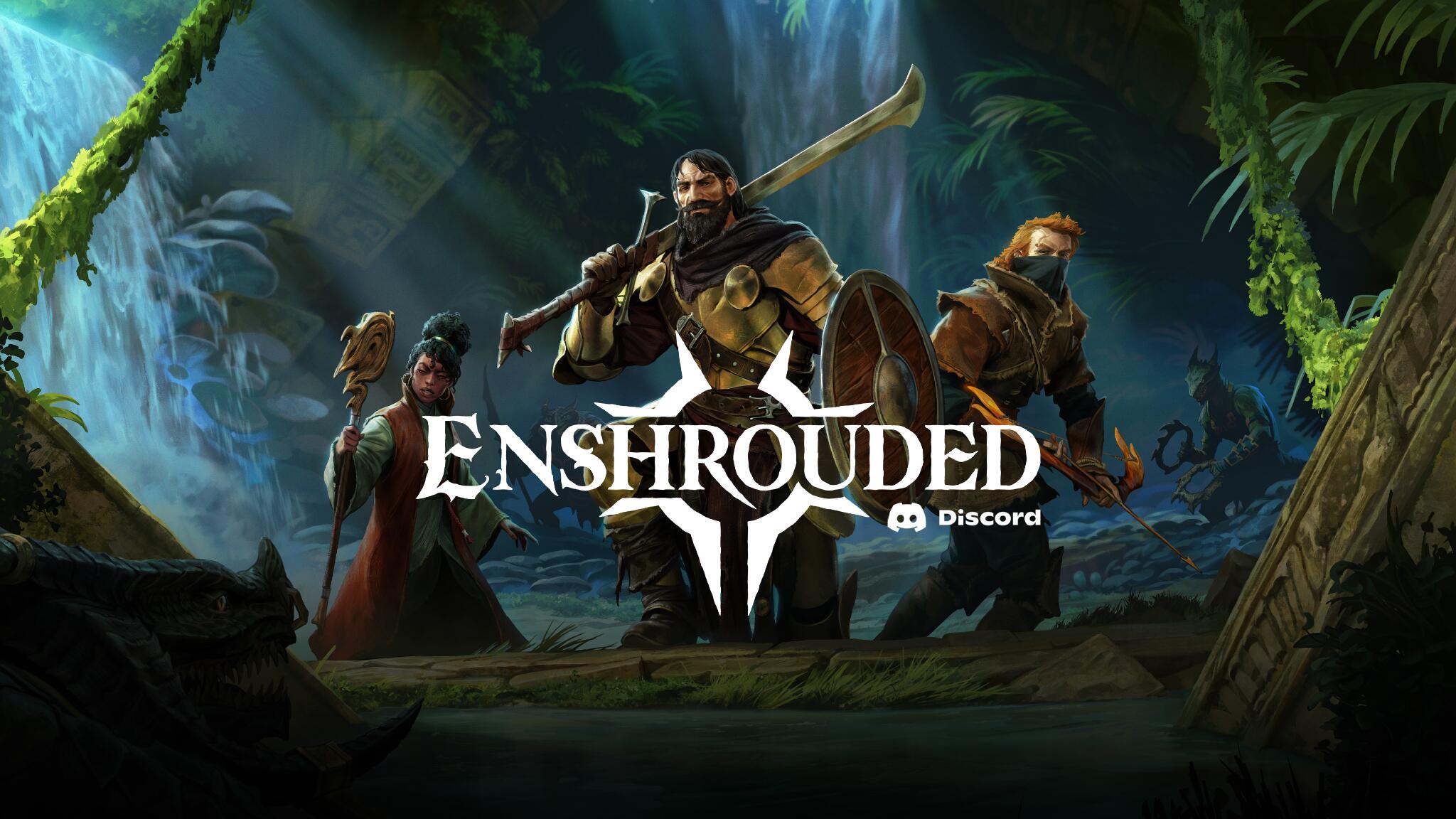 Discovery splash banner for Enshrouded Discord server