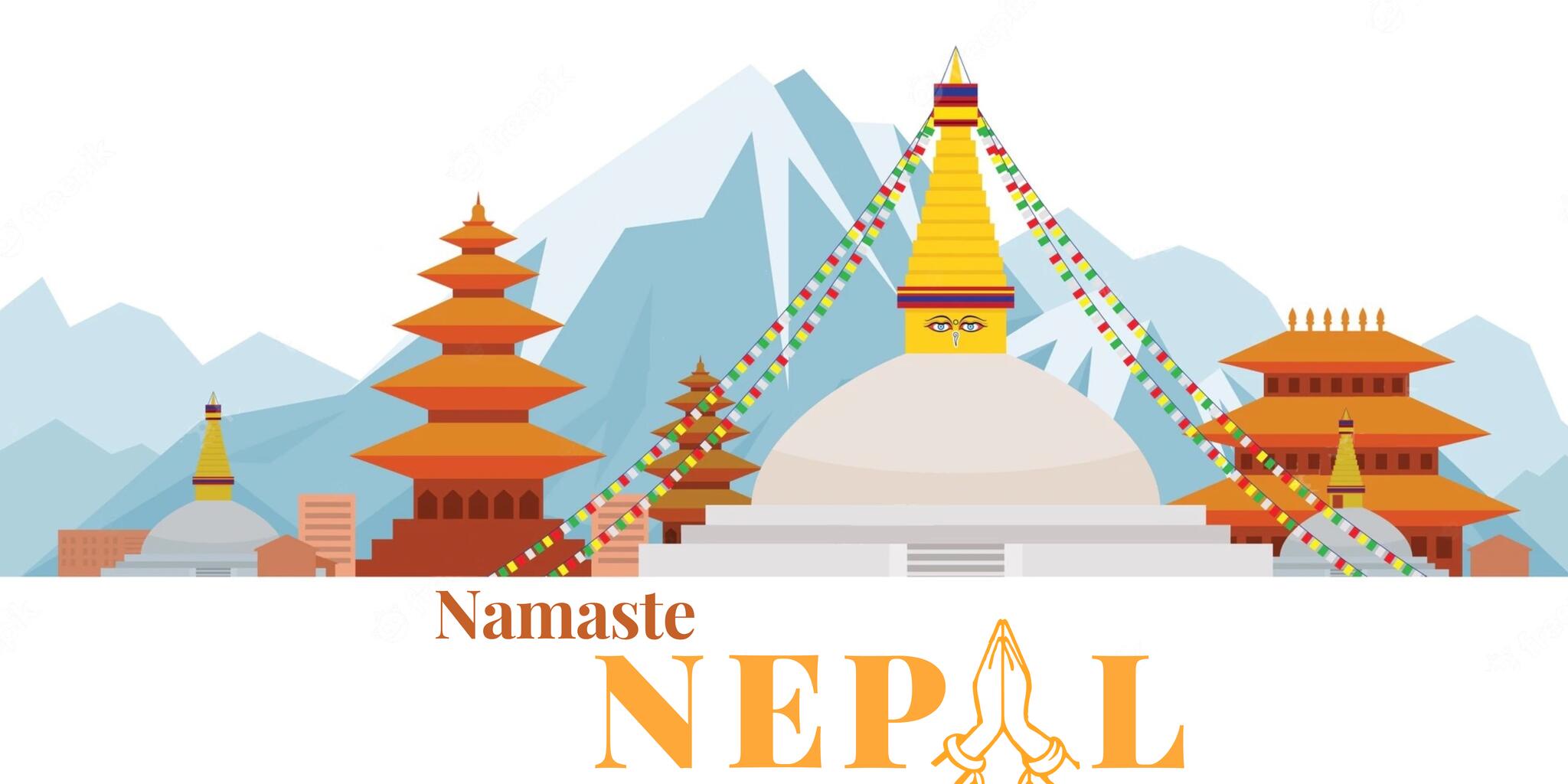 Discovery splash banner for The Namaste Nepal Discord server