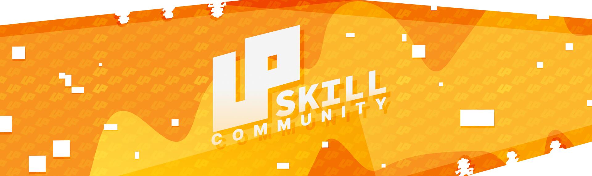 Discovery splash banner for UpSkill Community Discord server