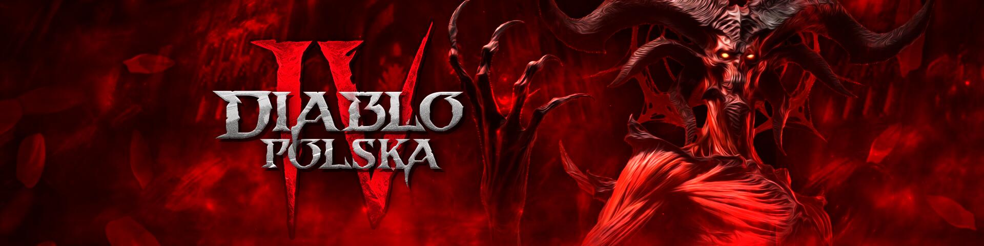 Discovery splash banner for Diablo 4 PL Discord server