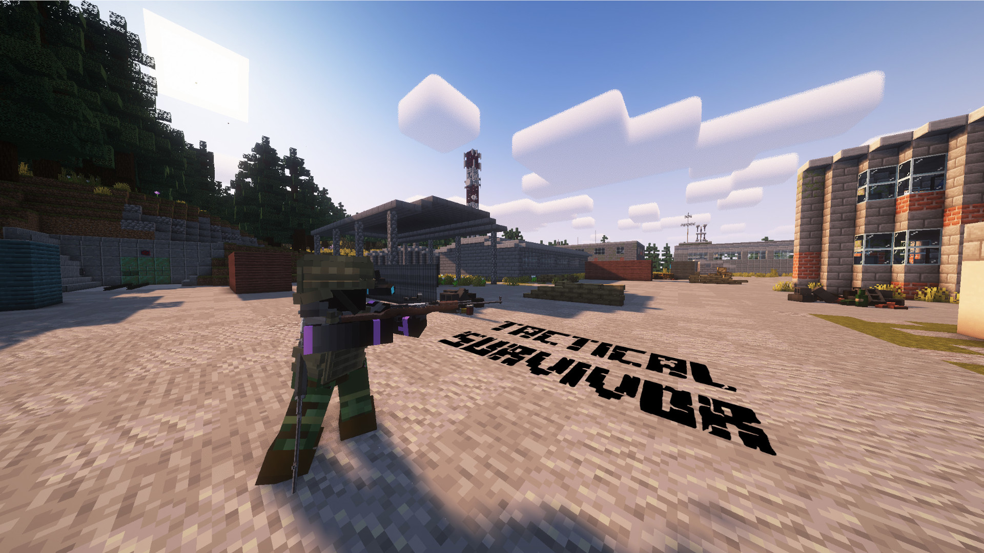 Discovery splash banner for Tactical Survivor Discord server