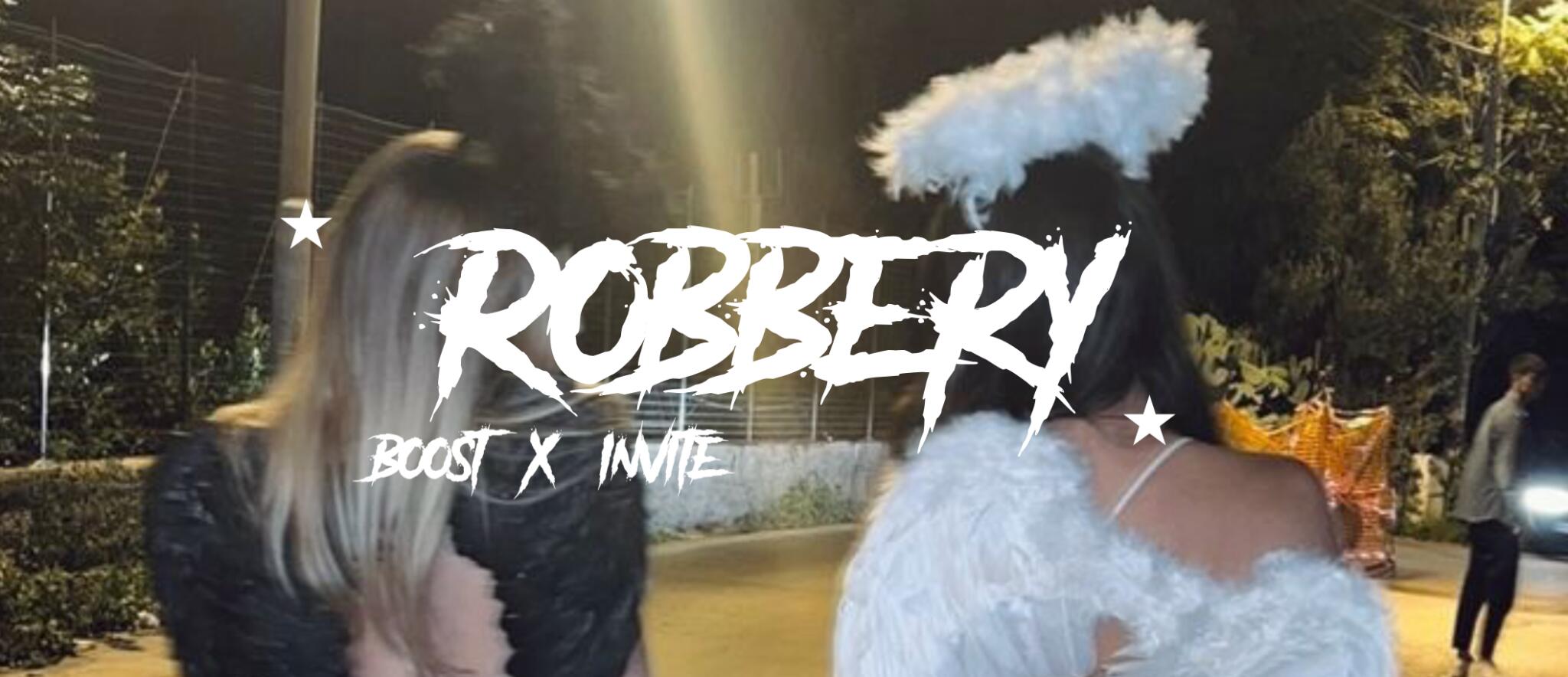 Discovery splash banner for /robbery ⛧ Discord server