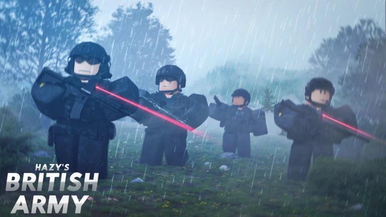 Discovery splash banner for HBA | Hazy's British Army Discord server