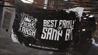 Discovery splash banner for Real Trash | Two Years Discord server
