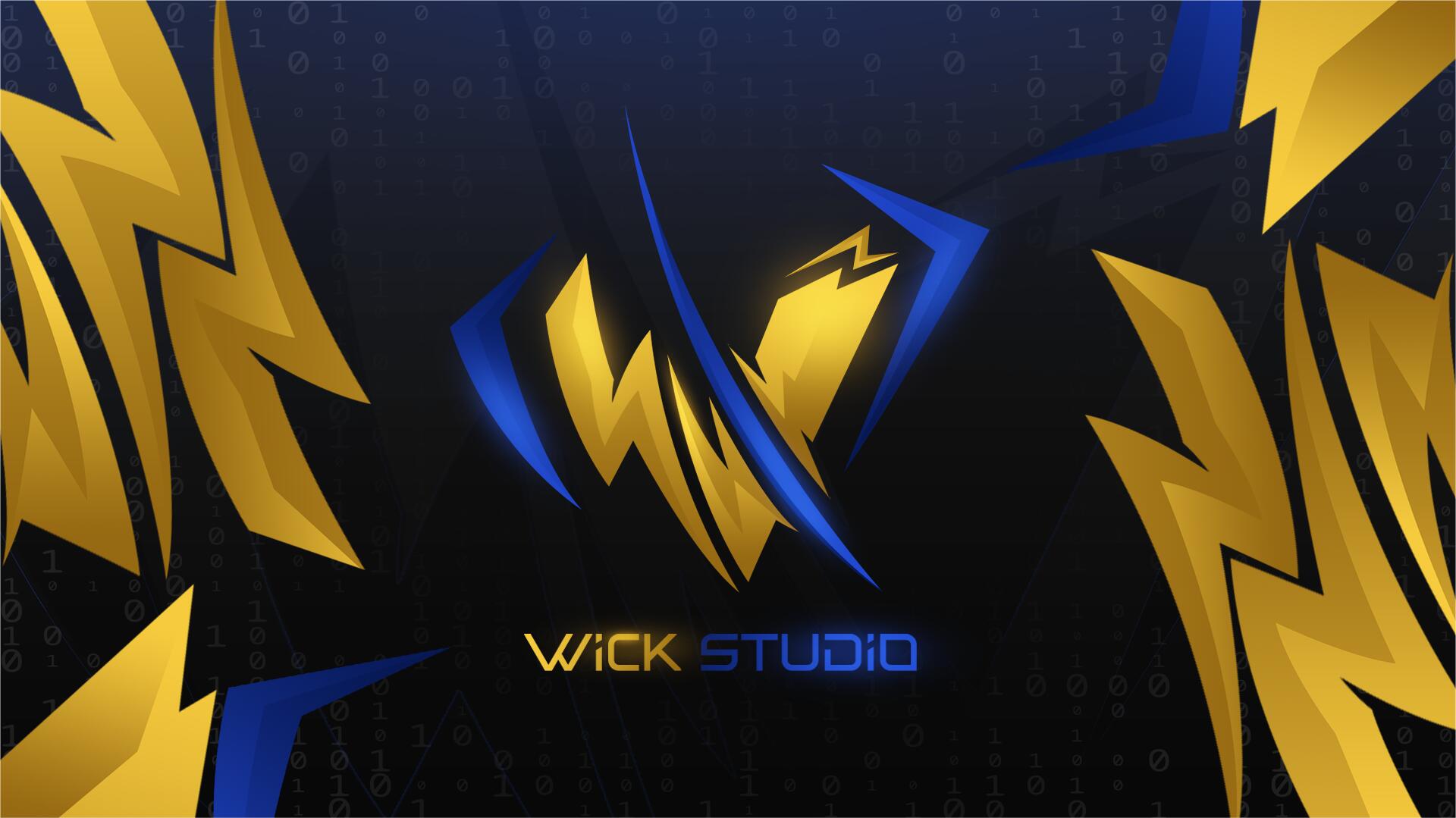 Discovery splash banner for Wick® Studio Discord server