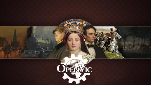 Discovery splash banner for OpenVic Discord server