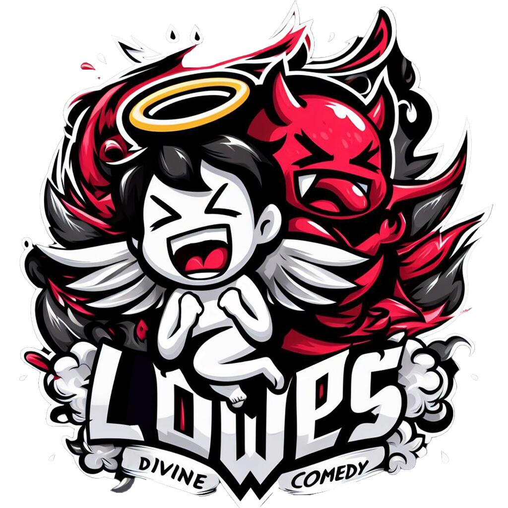 Discovery splash banner for Lowe's Divine Comedy. Discord server