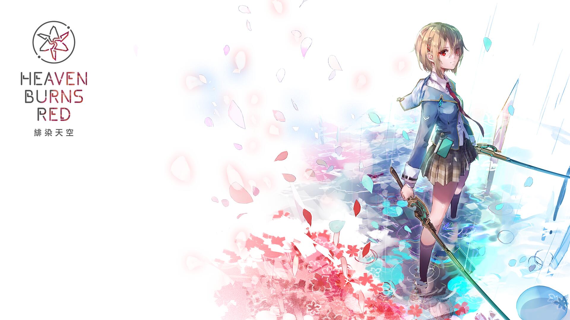 Discovery splash banner for 緋染天空 Heaven Burns Red Discord server