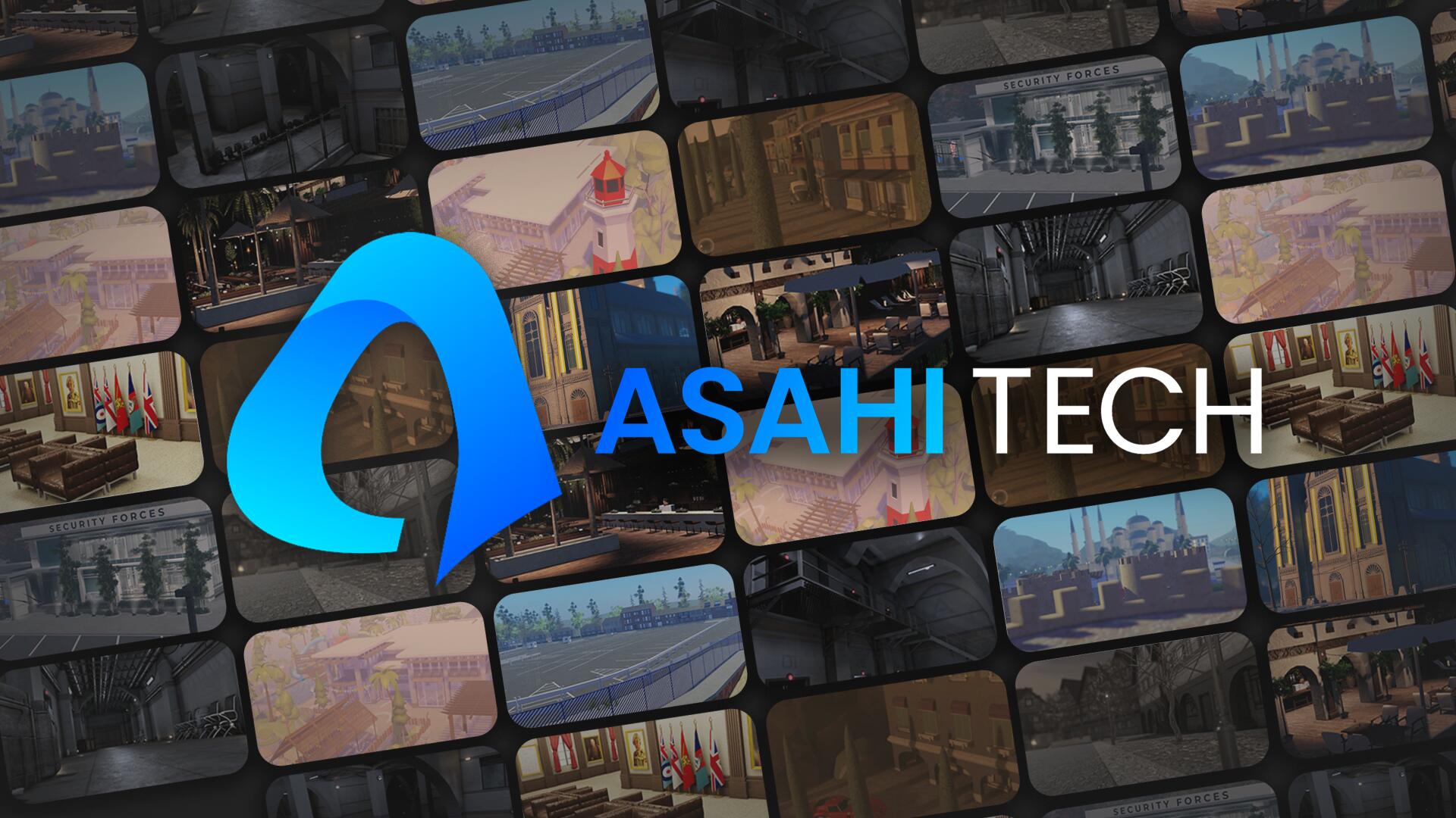 Discovery splash banner for Asahi Tech Discord server