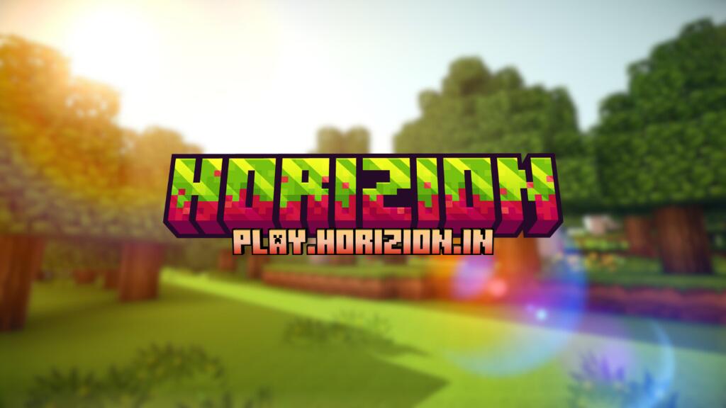 Discovery splash banner for Horizion Network Discord server