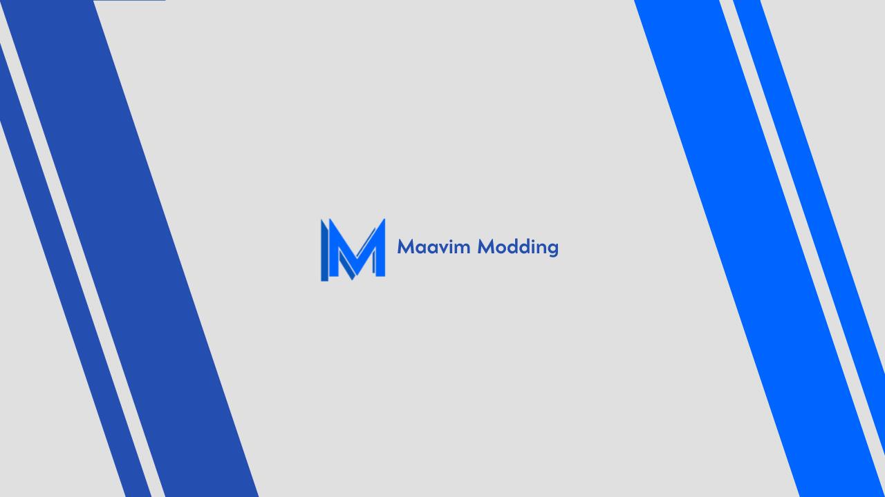 Discovery splash banner for Maavim Modding Discord server