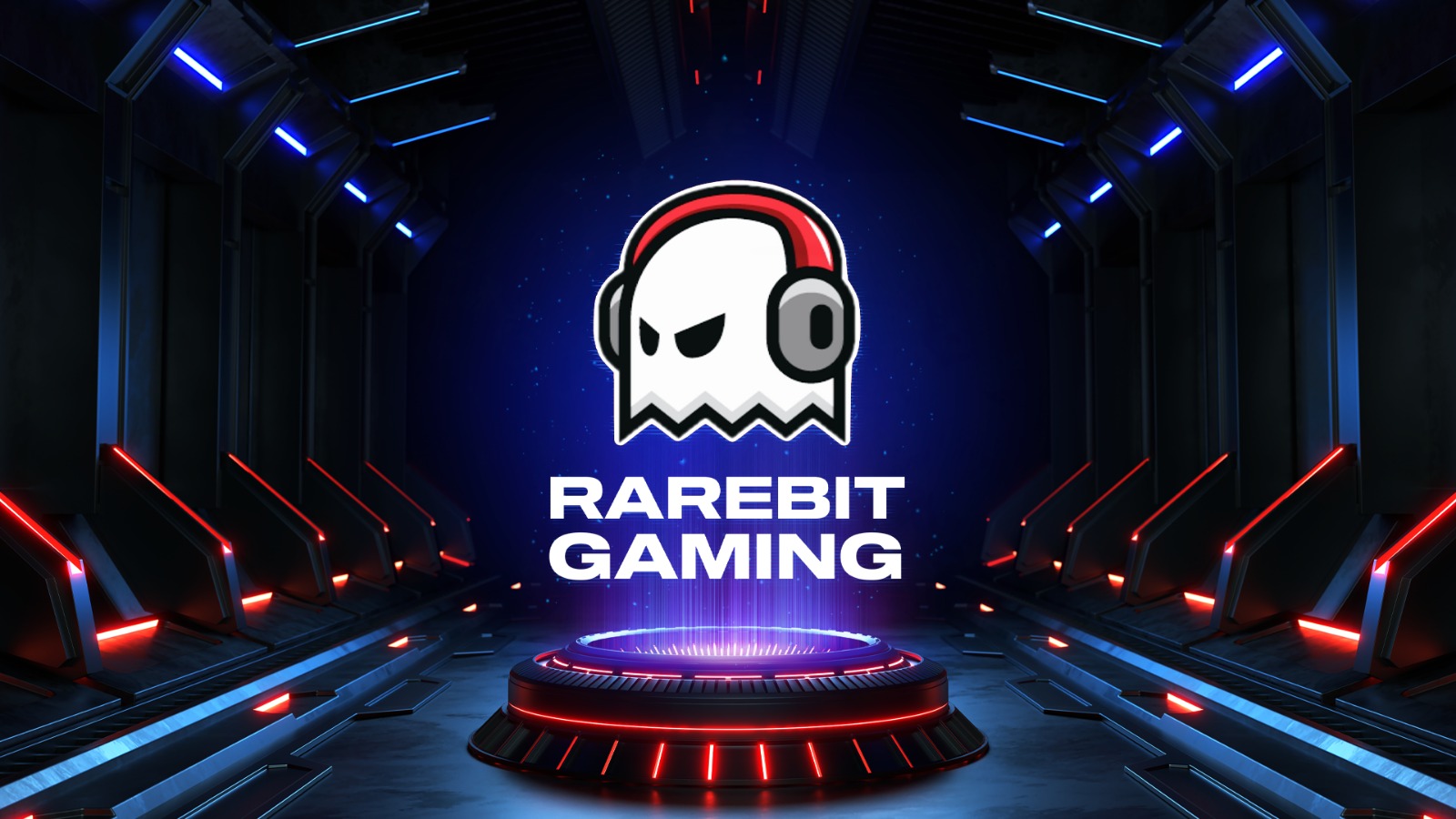 Discovery splash banner for Rarebit Gaming Discord server