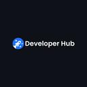 Discovery splash banner for Developer Hub Discord server