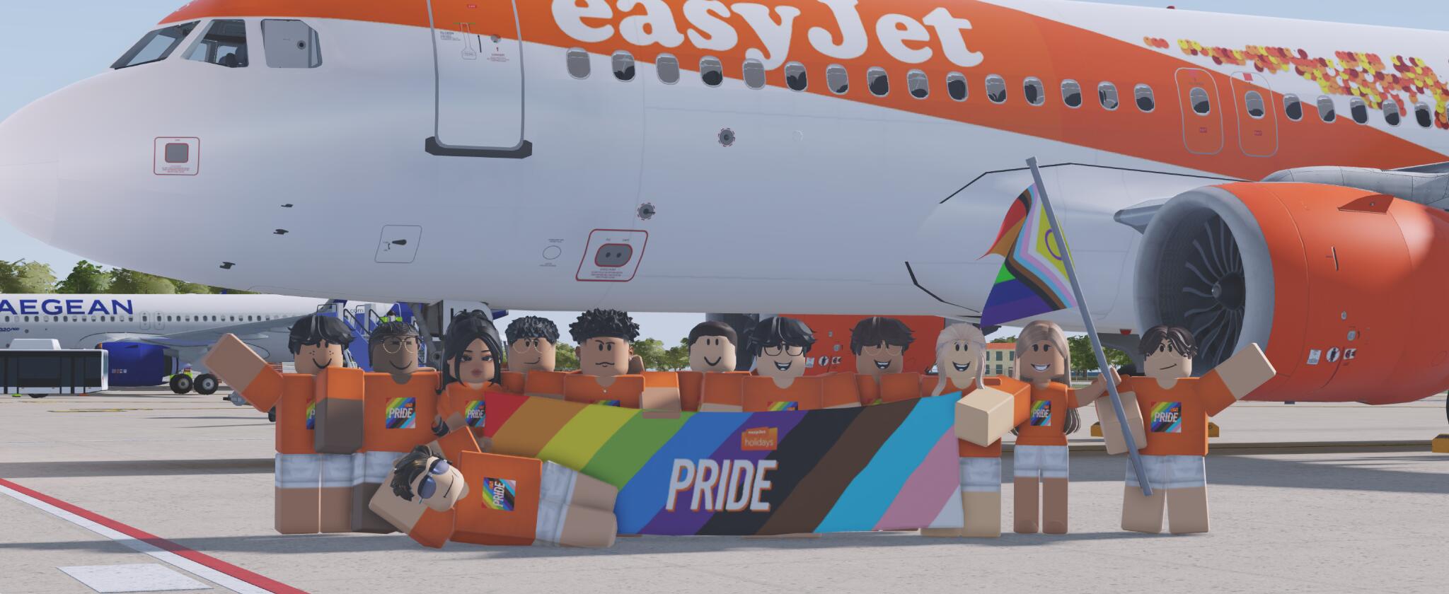 Discovery splash banner for easyJet Discord server