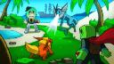 Discovery splash banner for Cobblemon Islands Discord server