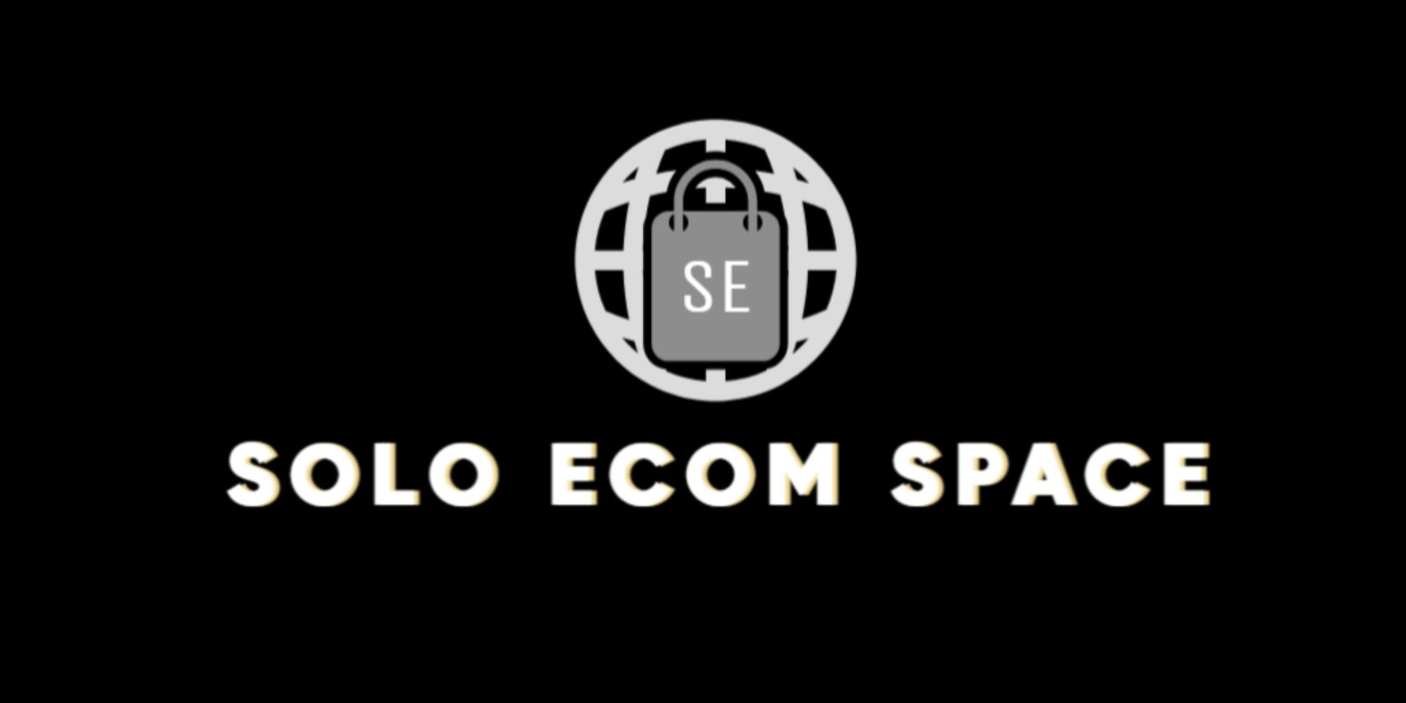 Discovery splash banner for Solo Ecom Space Discord server