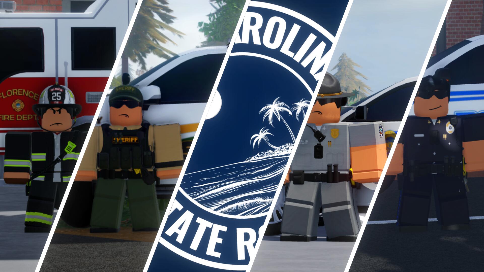 Discovery splash banner for South Carolina State Roleplay Discord server