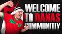 Discovery splash banner for Danas Community Discord server
