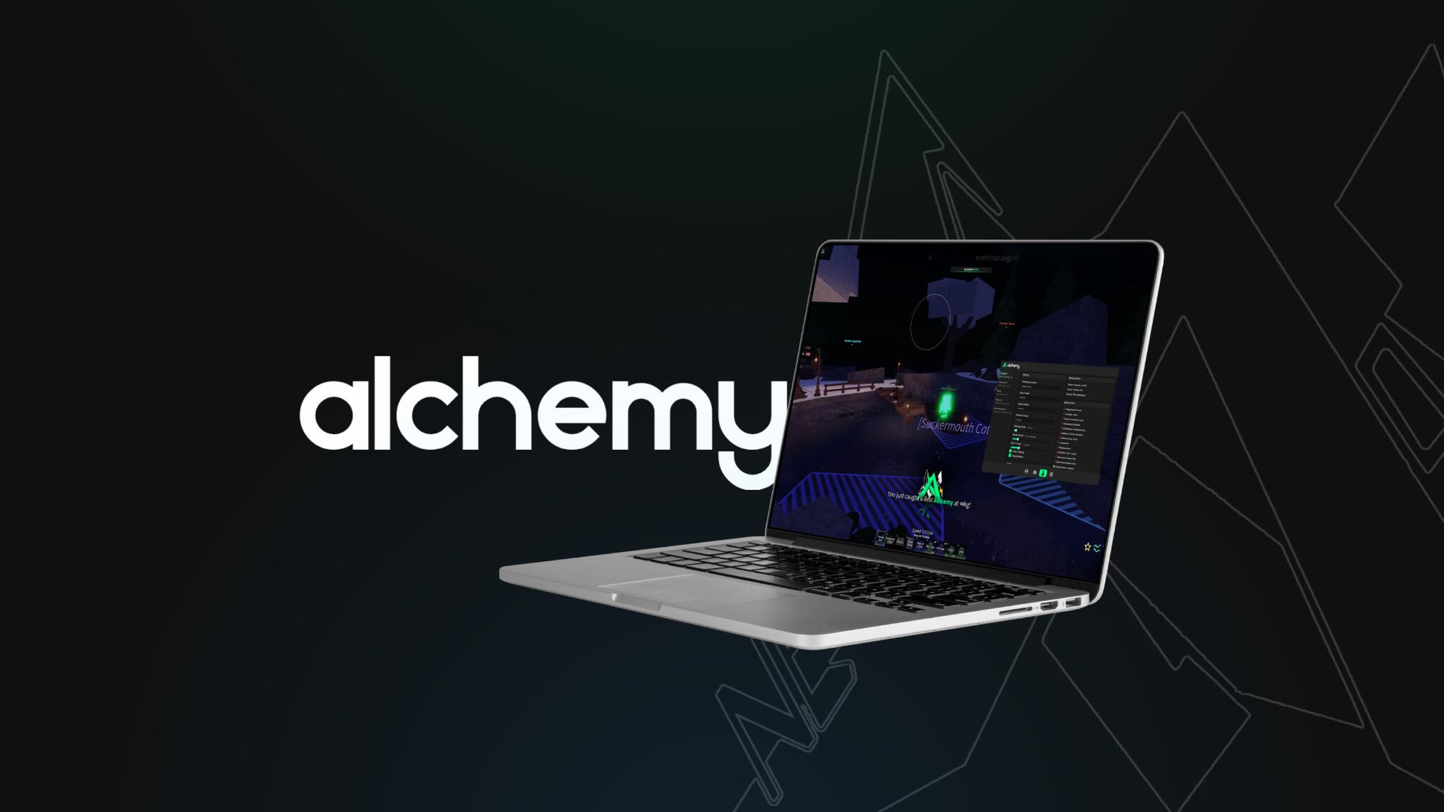 Discovery splash banner for Alchemy Community Discord server