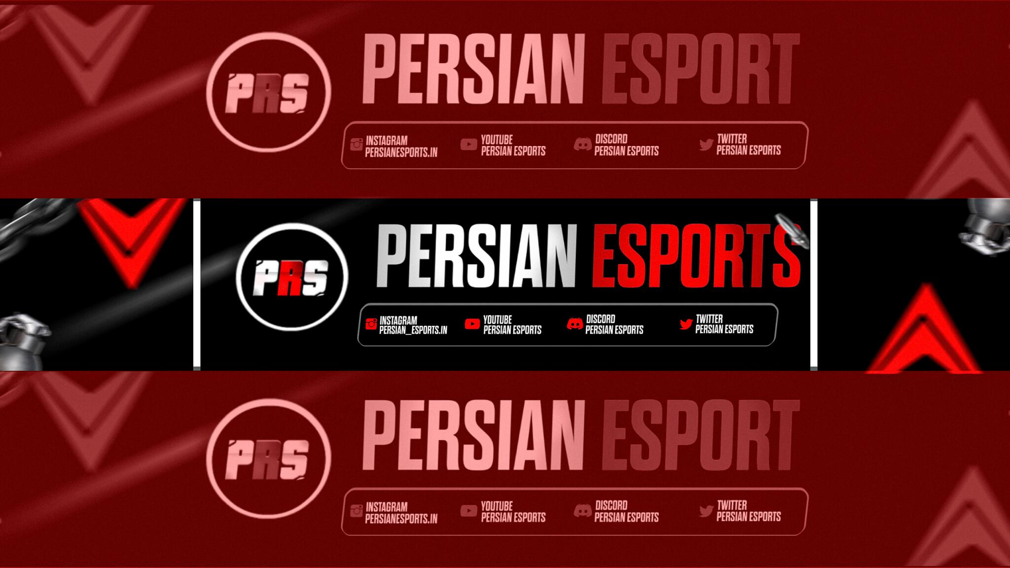 Discovery splash banner for PERSIAN ESPORTS Discord server