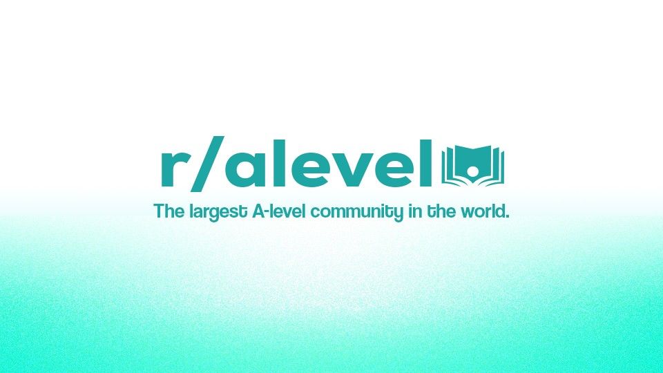 Discovery splash banner for r/alevel Discord server