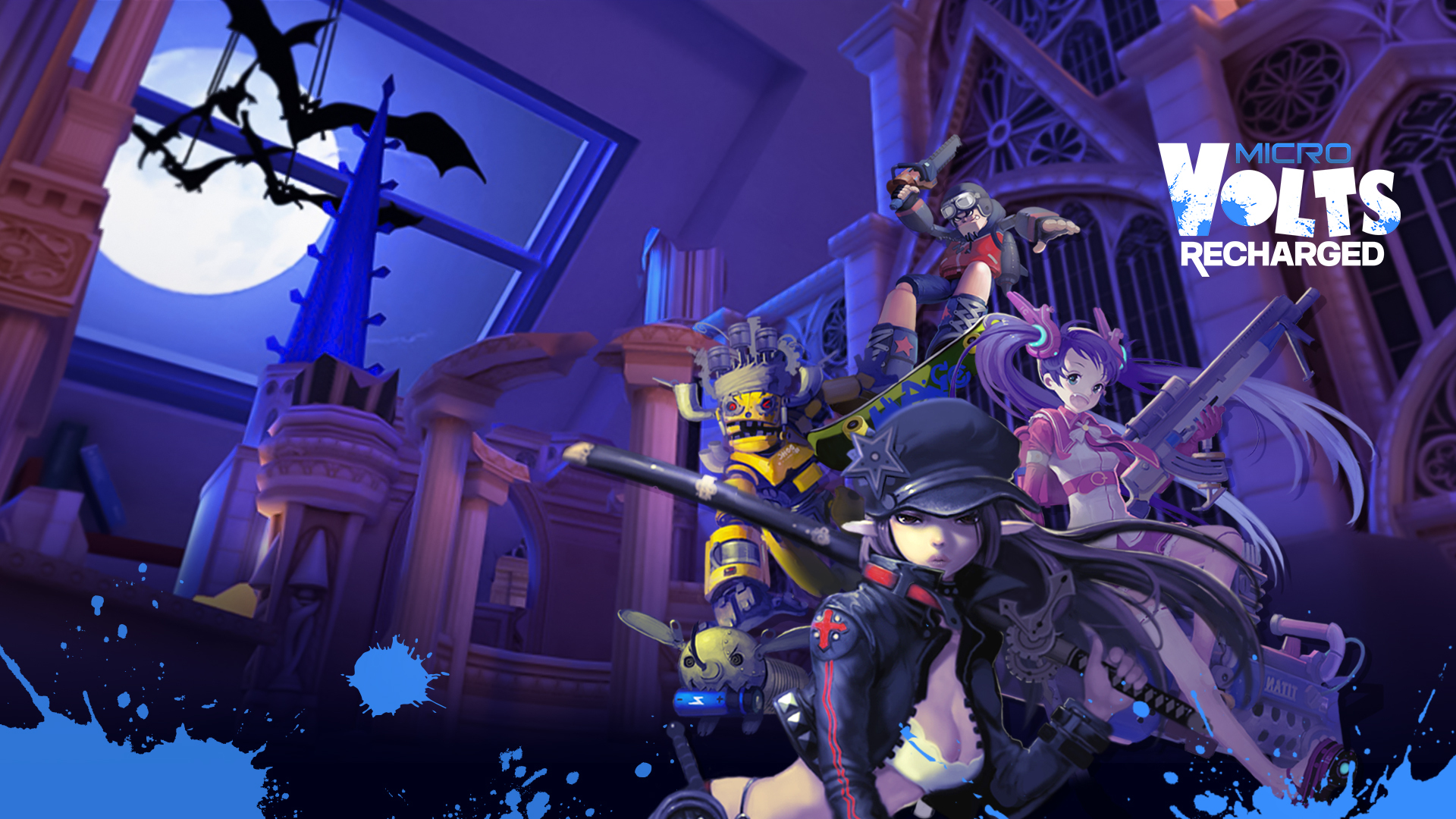 Discovery splash banner for MICROVOLTS_OFFICIAL Discord server