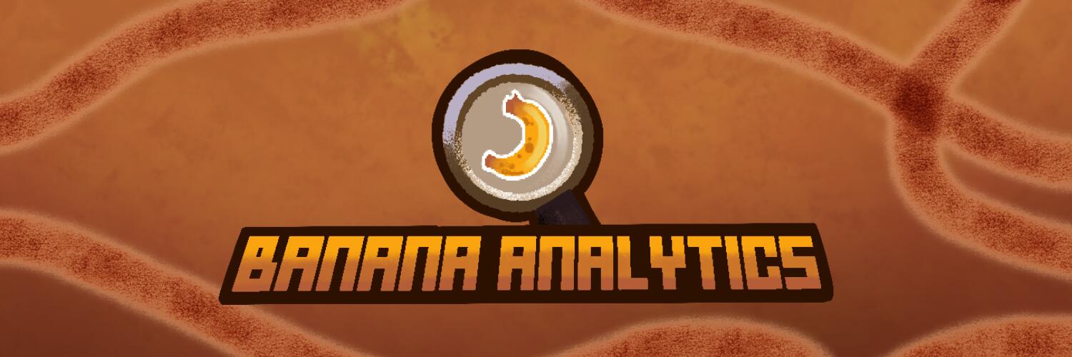 Discovery splash banner for Banana Analytics (Archived) Discord server