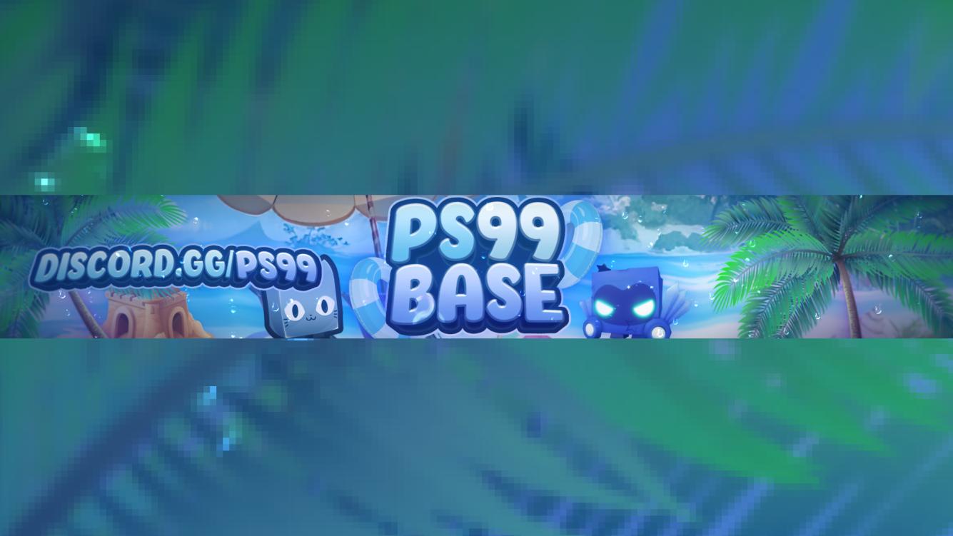 Discovery splash banner for PS99 Base Discord server