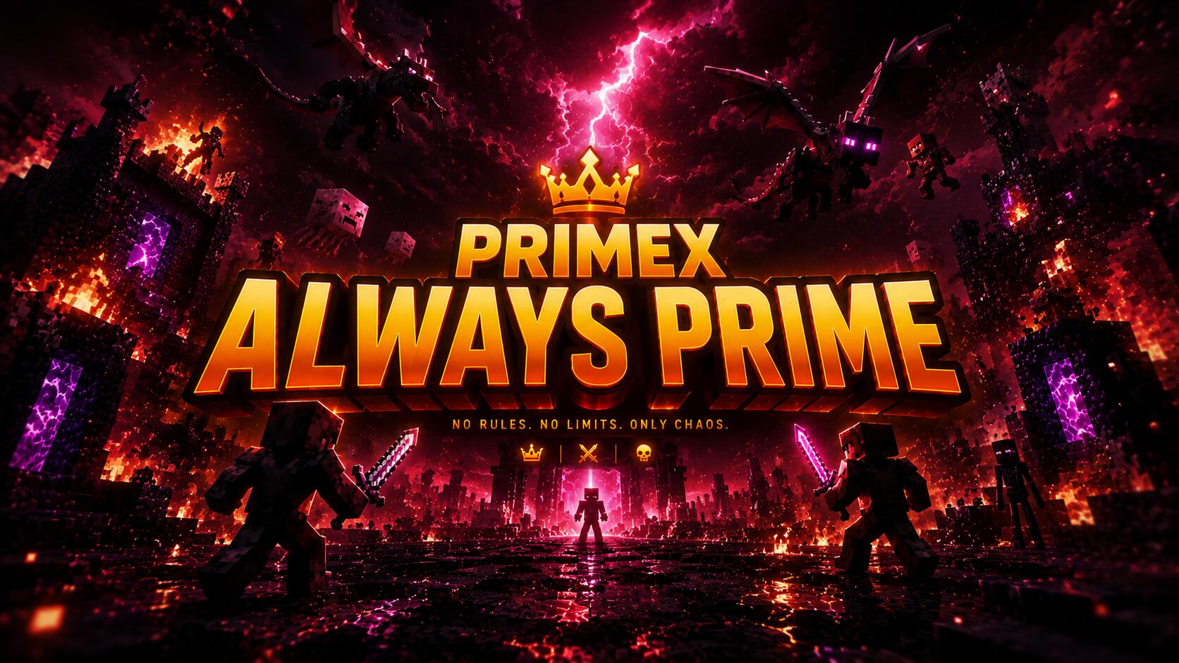 Discovery splash banner for PrimeX Anarchy Discord server