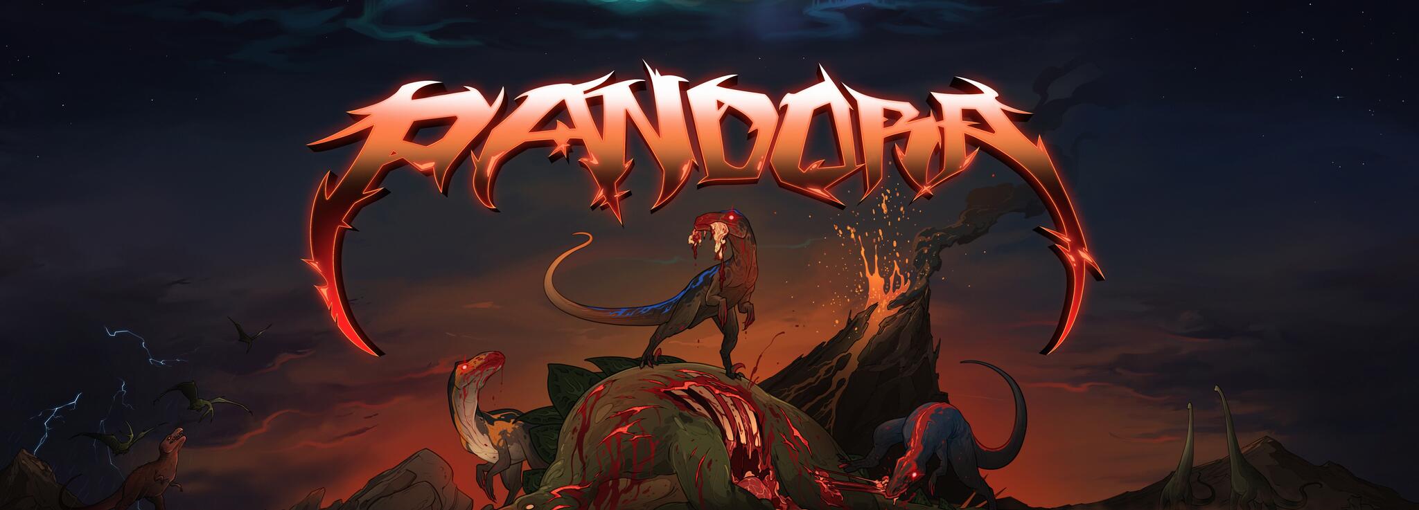 Discovery splash banner for PANDORA - The Isle (Evrima) Discord server