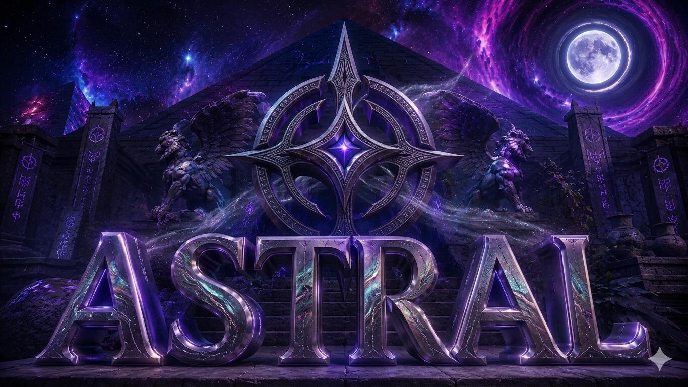 Discovery splash banner for Λ S T R Λ L Discord server
