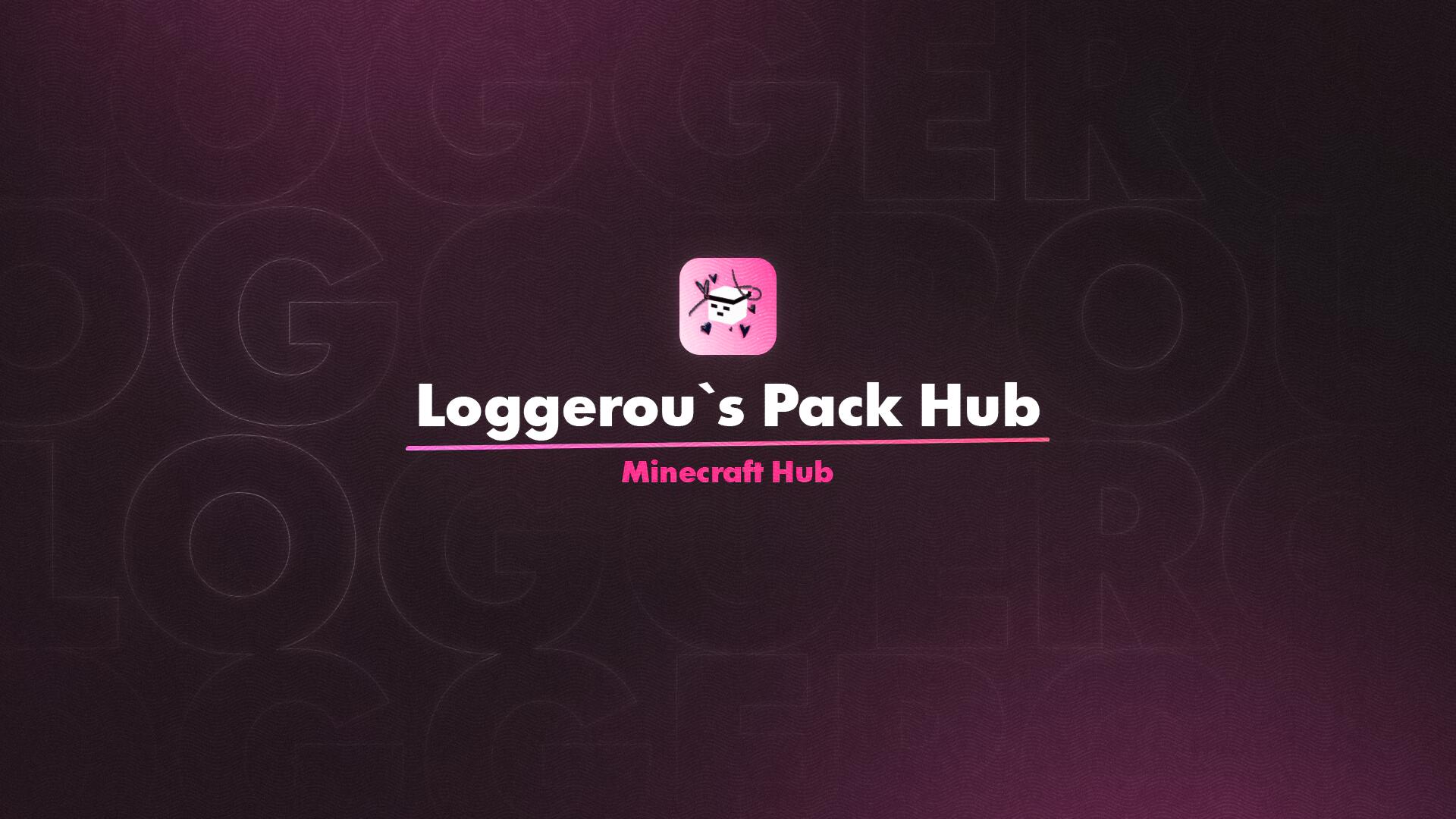 Discovery splash banner for Loggerou's Pack Hub Discord server