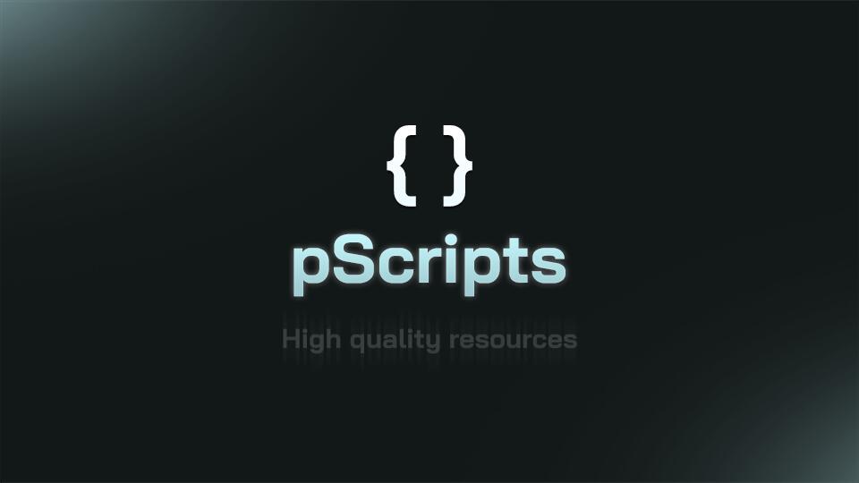 Discovery splash banner for pScripts Discord server