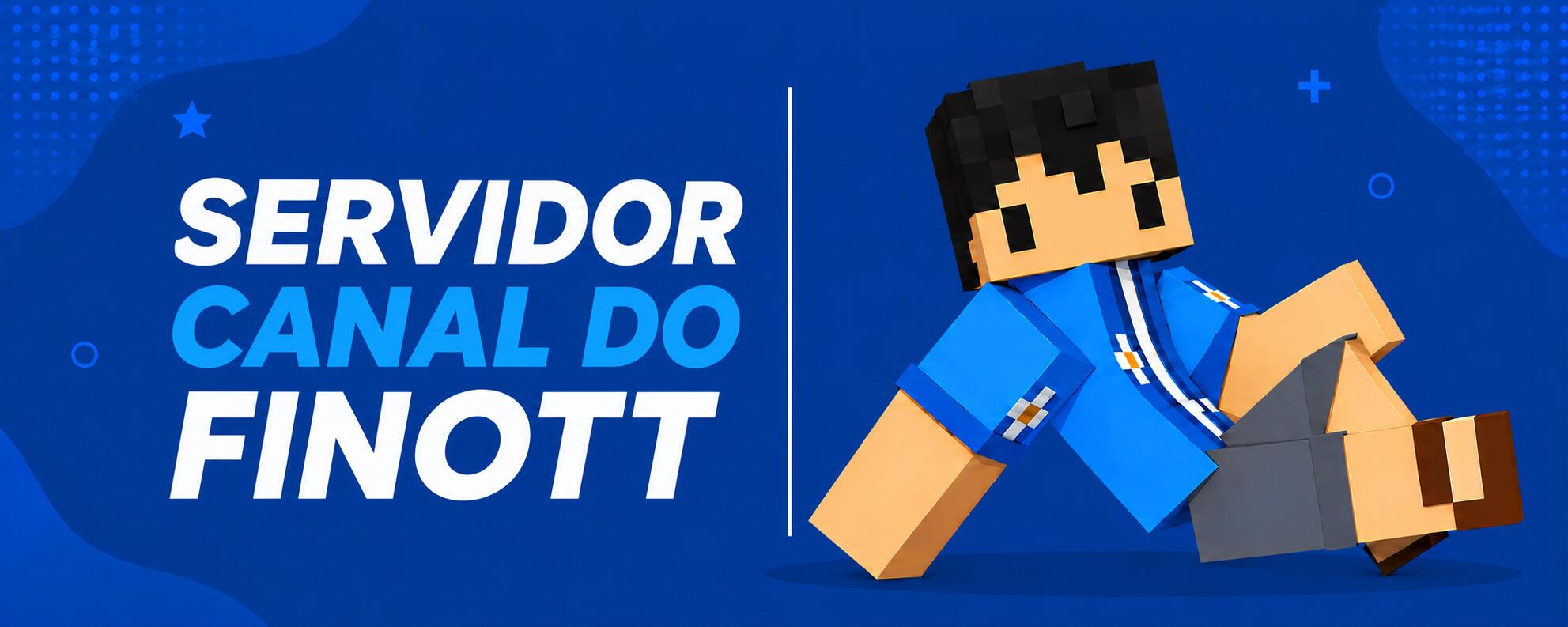 Discovery splash banner for Canal do Finott - #19K Discord server