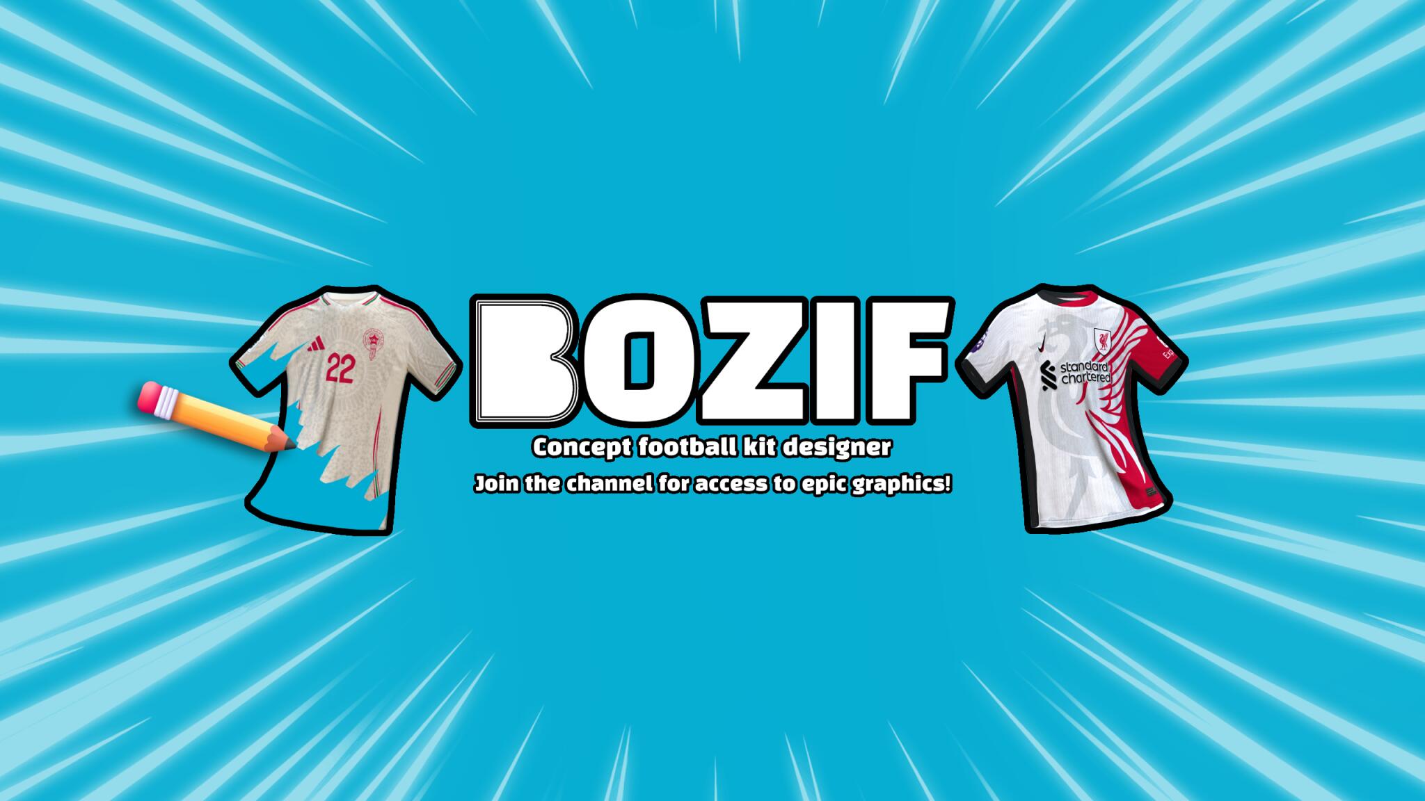 Discovery splash banner for Bozif FC Discord server