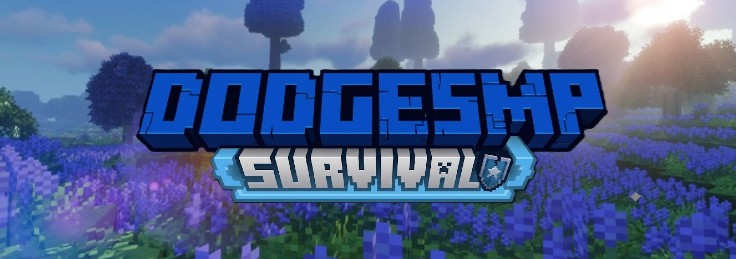Discovery splash banner for Dodge SMP Discord server