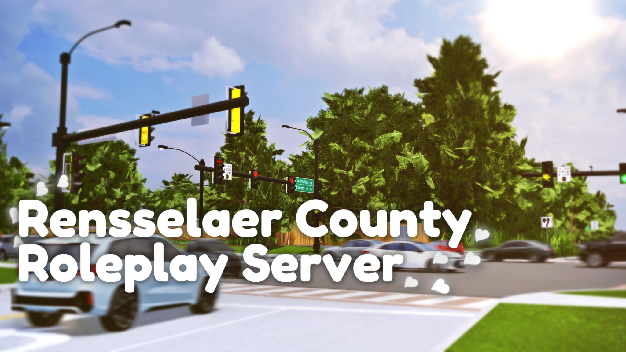 Discovery splash banner for 🏖 Rensselaer County Roleplay Server ™ Discord server