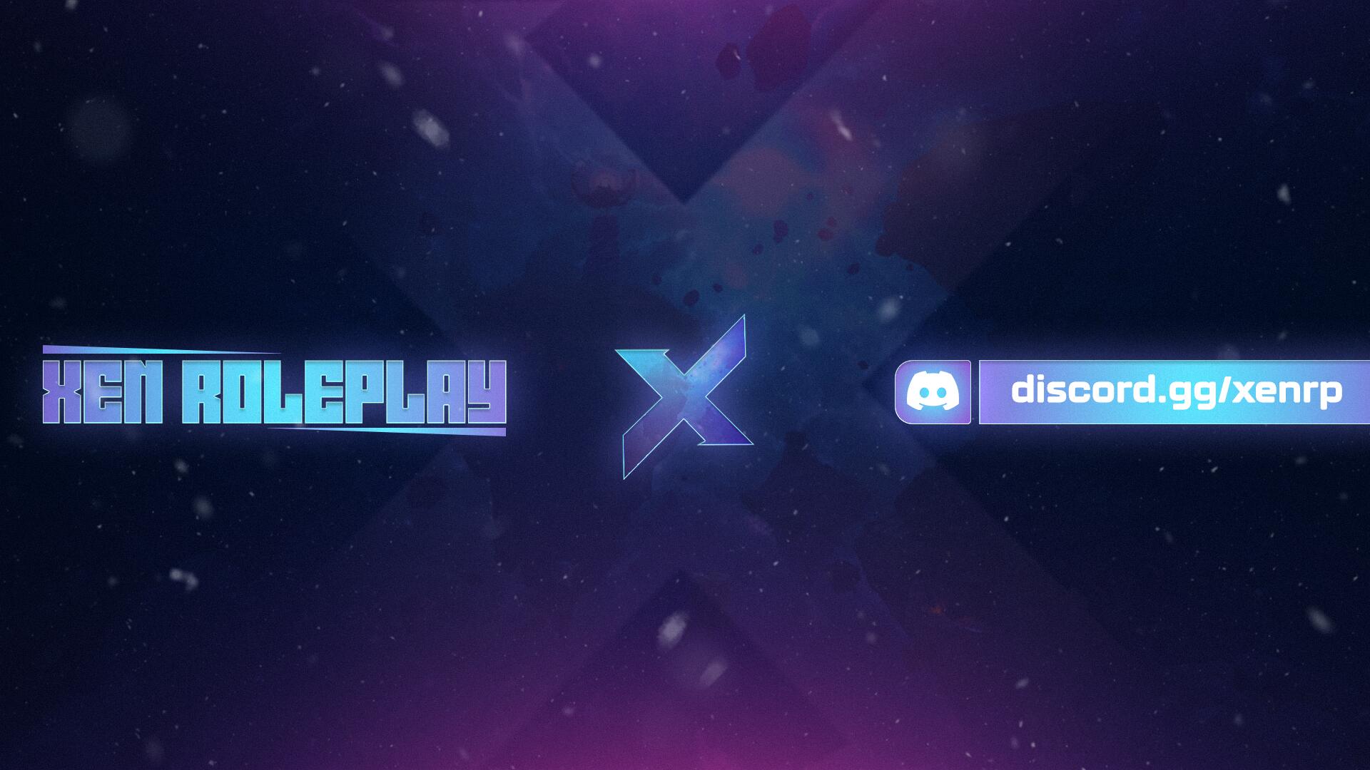Discovery splash banner for Xen Roleplay 30.07 Wipe&BanAFFI Discord server