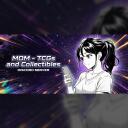 Discovery splash banner for MOM - TCGs and Collectibles Discord server