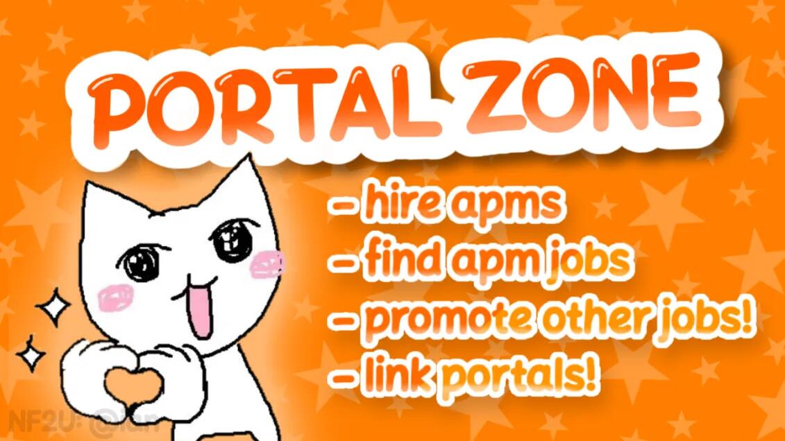Discovery splash banner for 🦗 Portal Zone! A/PM Hub Discord server
