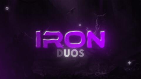 Discovery splash banner for Iron Duos | Duos | 20x | ASE | XW10 Discord server