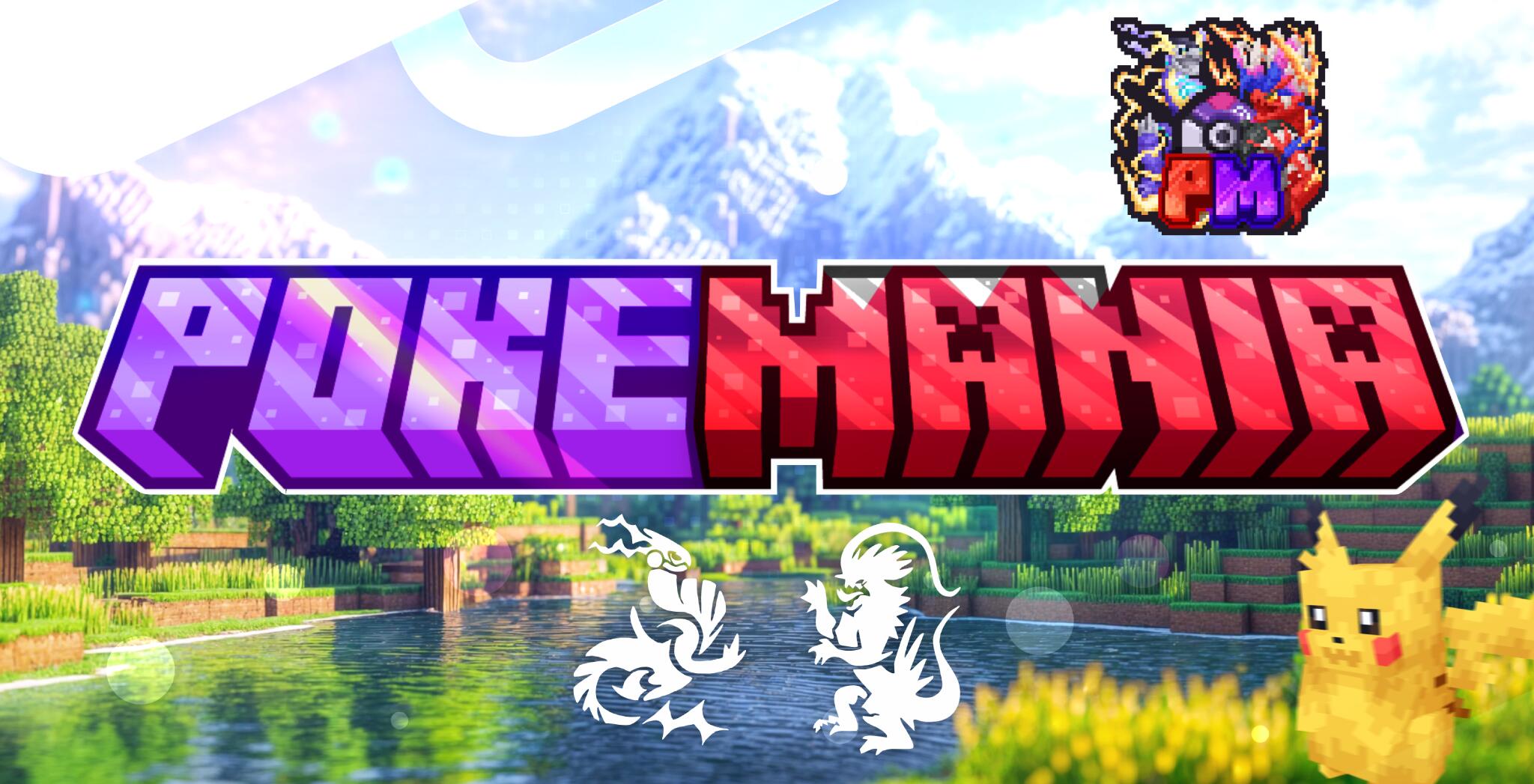 Discovery splash banner for PokeMania Discord server