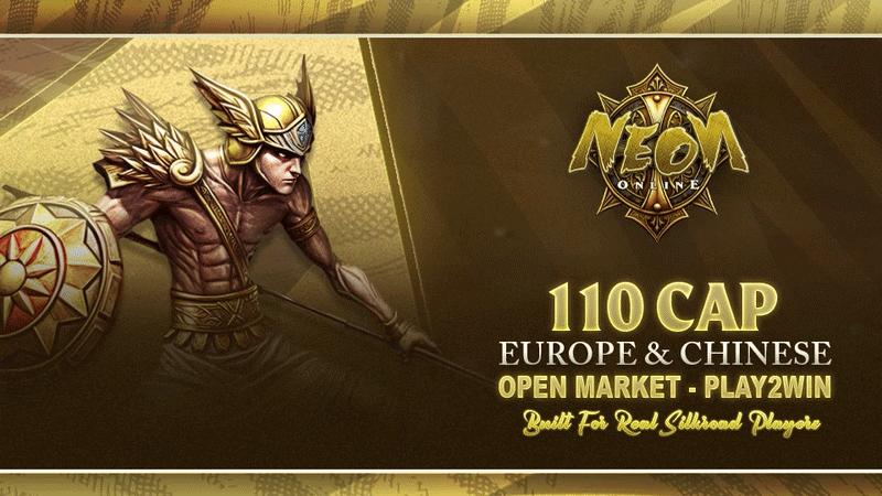 Discovery splash banner for Neon Online Discord server