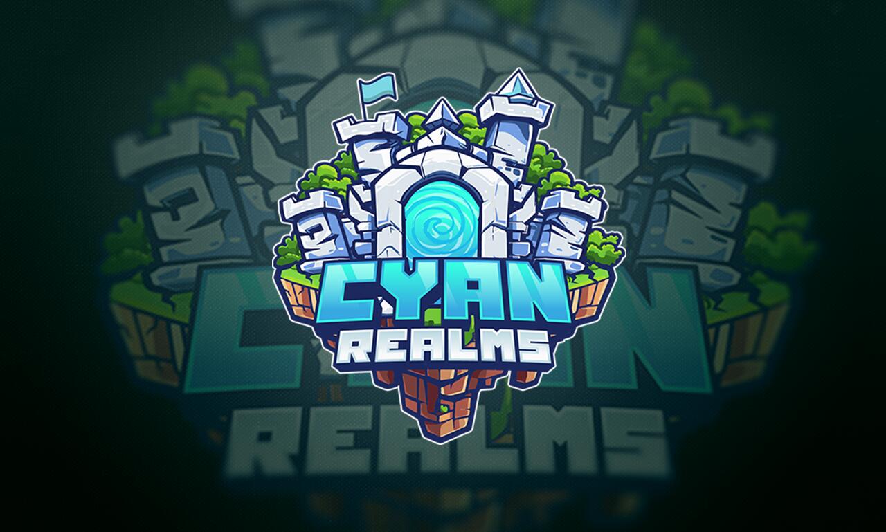 Discovery splash banner for Cyan Realms Discord server