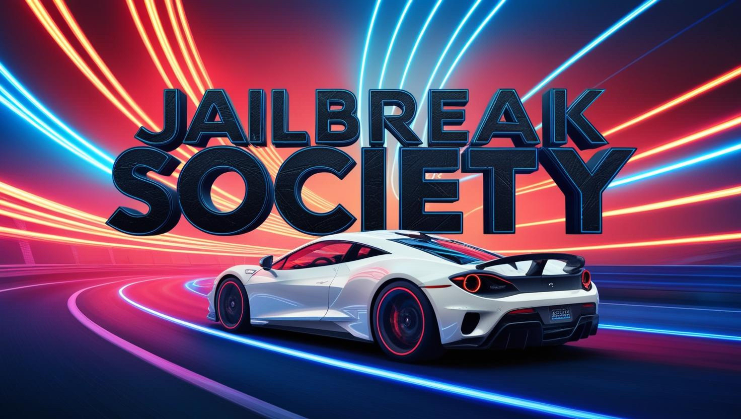 Discovery splash banner for Jailbreak Society Discord server