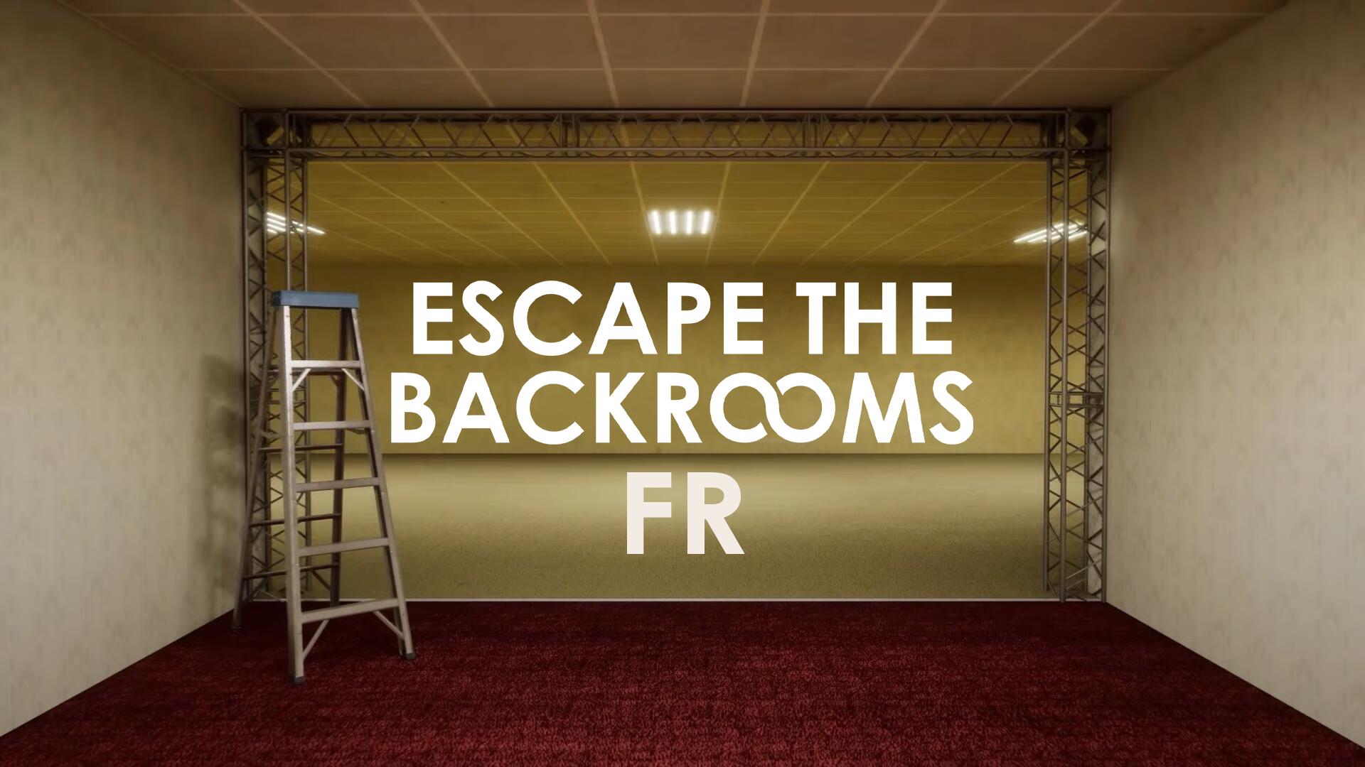 Discovery splash banner for Escape The Backrooms FR Discord server